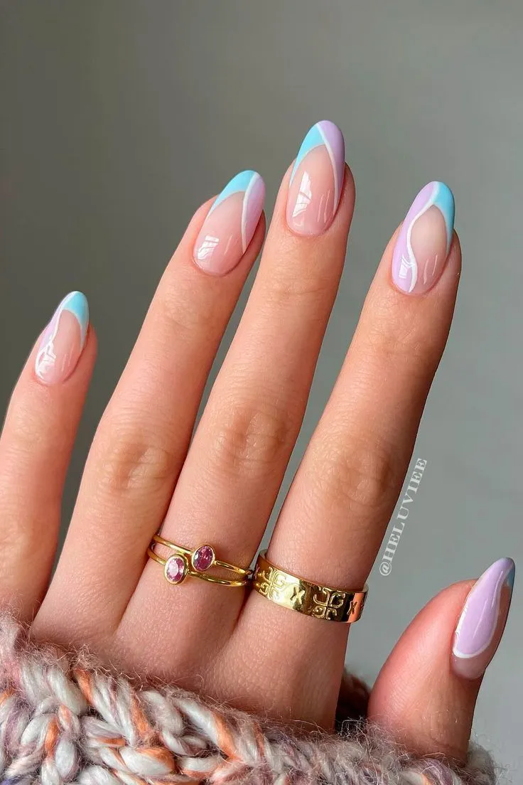 Pastel nails design