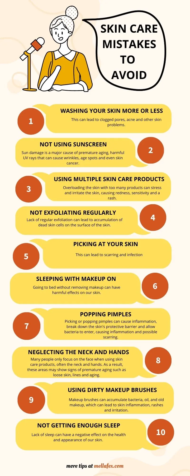 Skin care mistakes to avoid